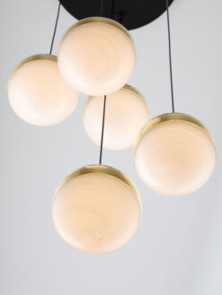 Полилей Nova Luce ALAZ 9124119 черен детайл 4