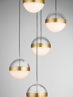 Полилей Nova Luce ALAZ 9124119 черен детайл 5
