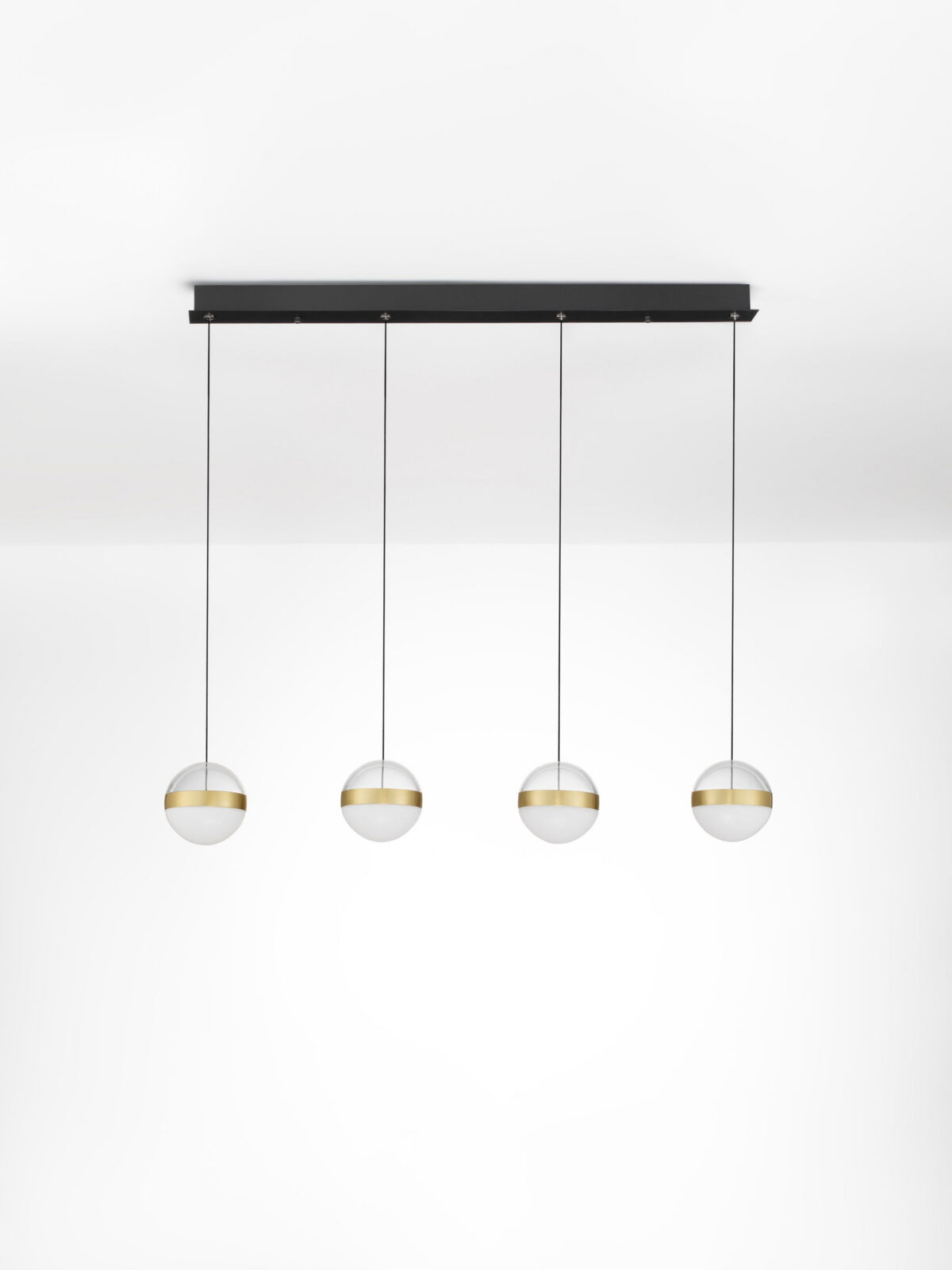 Полилей Nova Luce ALAZ 9124120 черен детайл 2