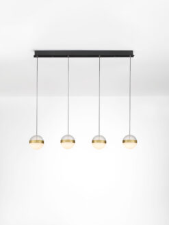 Полилей Nova Luce ALAZ 9124120 черен детайл 3