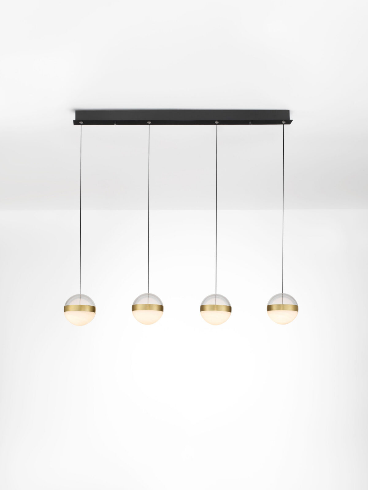 Полилей Nova Luce ALAZ 9124120 черен детайл 3