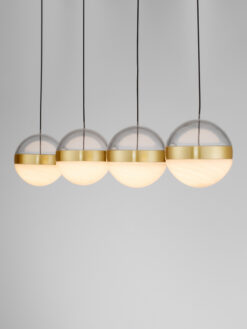 Полилей Nova Luce ALAZ 9124120 черен детайл 4