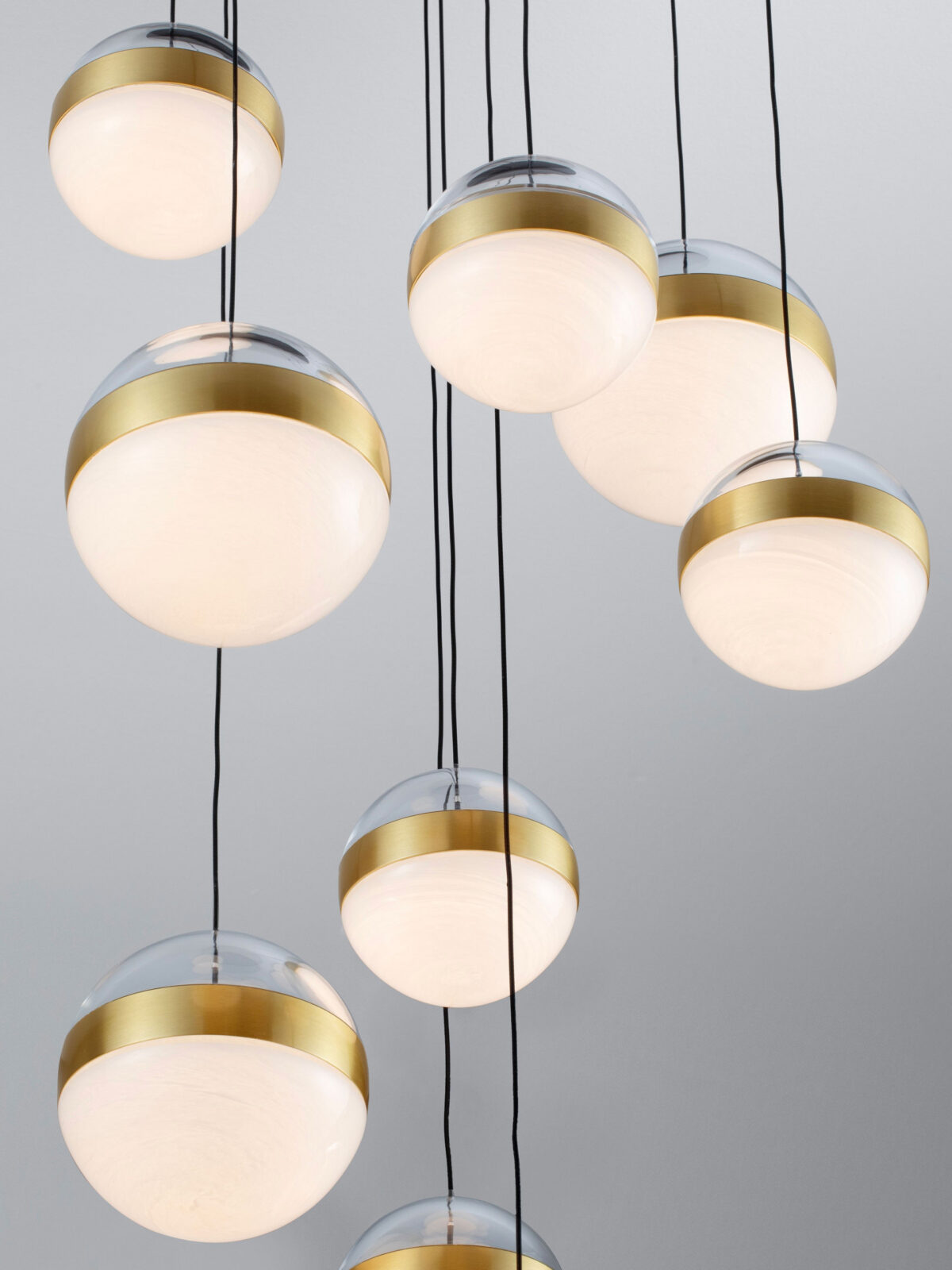 Полилей Nova Luce ALAZ 9124121 черен детайл 4