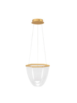 Пендел Nova Luce VALENTIN 9130636 златист в интериор