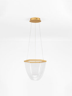Пендел Nova Luce VALENTIN 9130636 златист детайл 2
