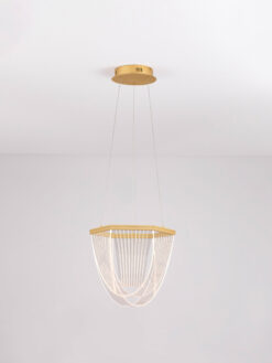 Пендел Nova Luce VALENTIN 9130636 златист детайл 3