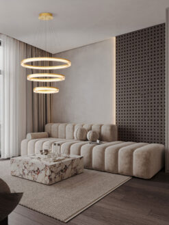 Полилей Nova Luce LUANA 9130637 златист