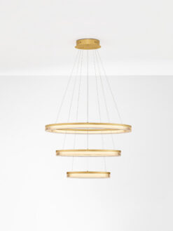 Полилей Nova Luce LUANA 9130637 златист детайл 3