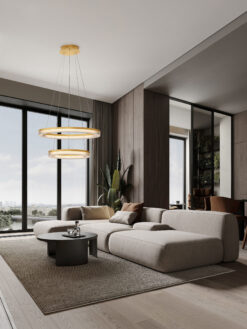 Полилей Nova Luce LUANA 9130638 златист