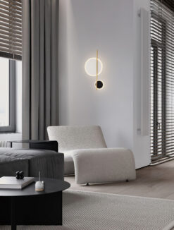 Аплик Nova Luce OTTILIE 9130642 черен