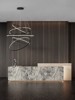 Полилей Nova Luce MAELO 9130643 черен