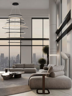 Полилей Nova Luce MAELO 9130644 черен