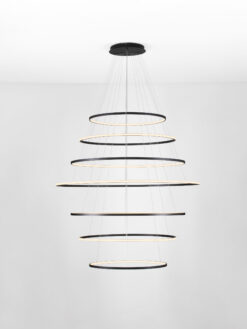 Полилей Nova Luce MAELO 9130644 черен детайл 3