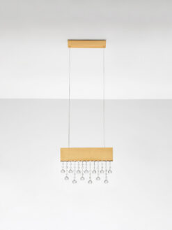 Полилей Nova Luce CRISTA 9130648 златист детайл 2