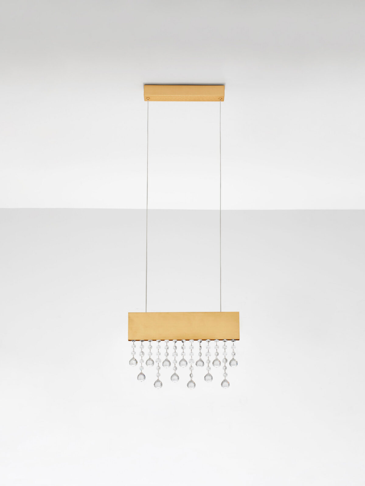 Полилей Nova Luce CRISTA 9130648 златист детайл 2