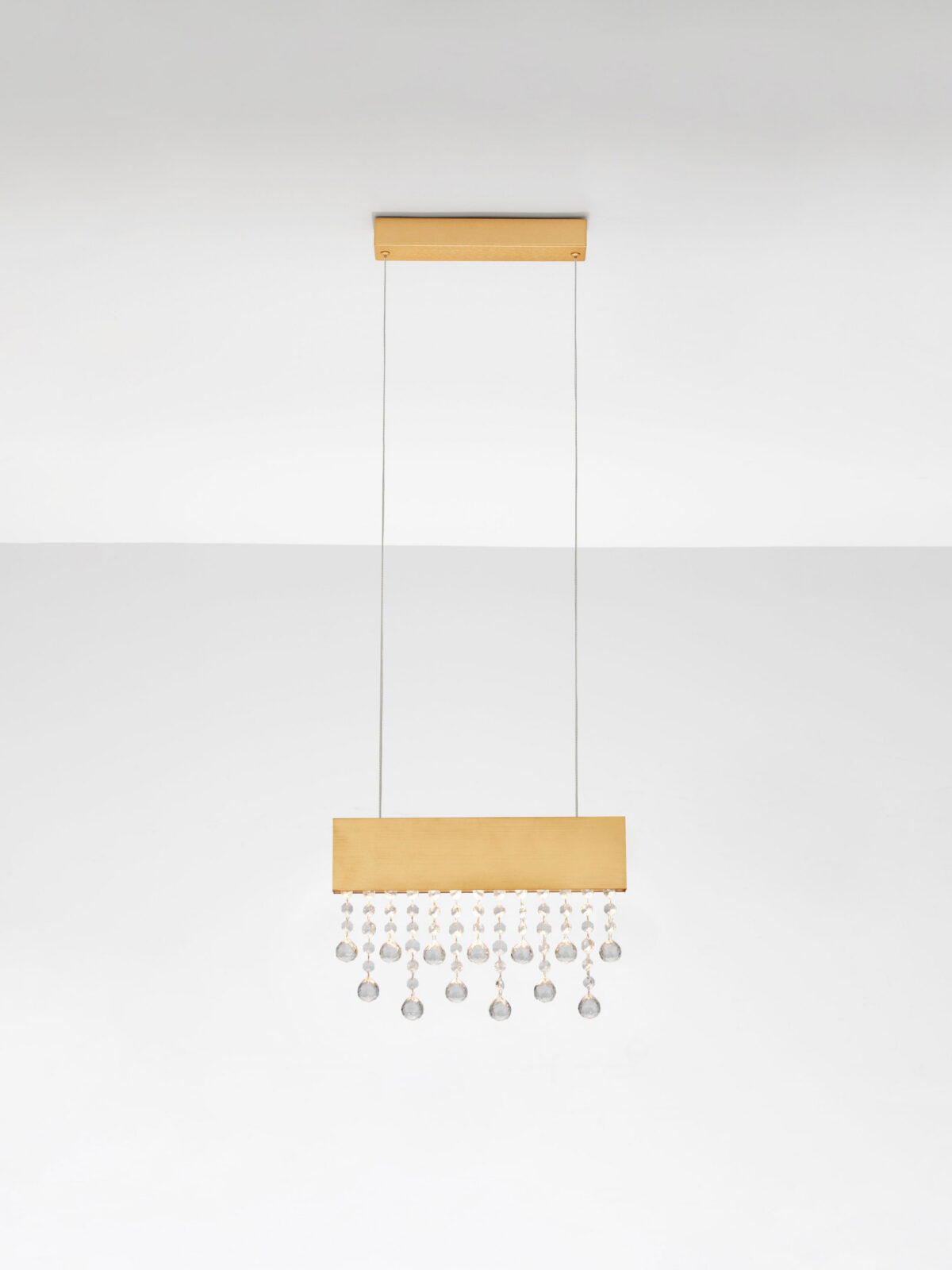Полилей Nova Luce CRISTA 9130648 златист детайл 3