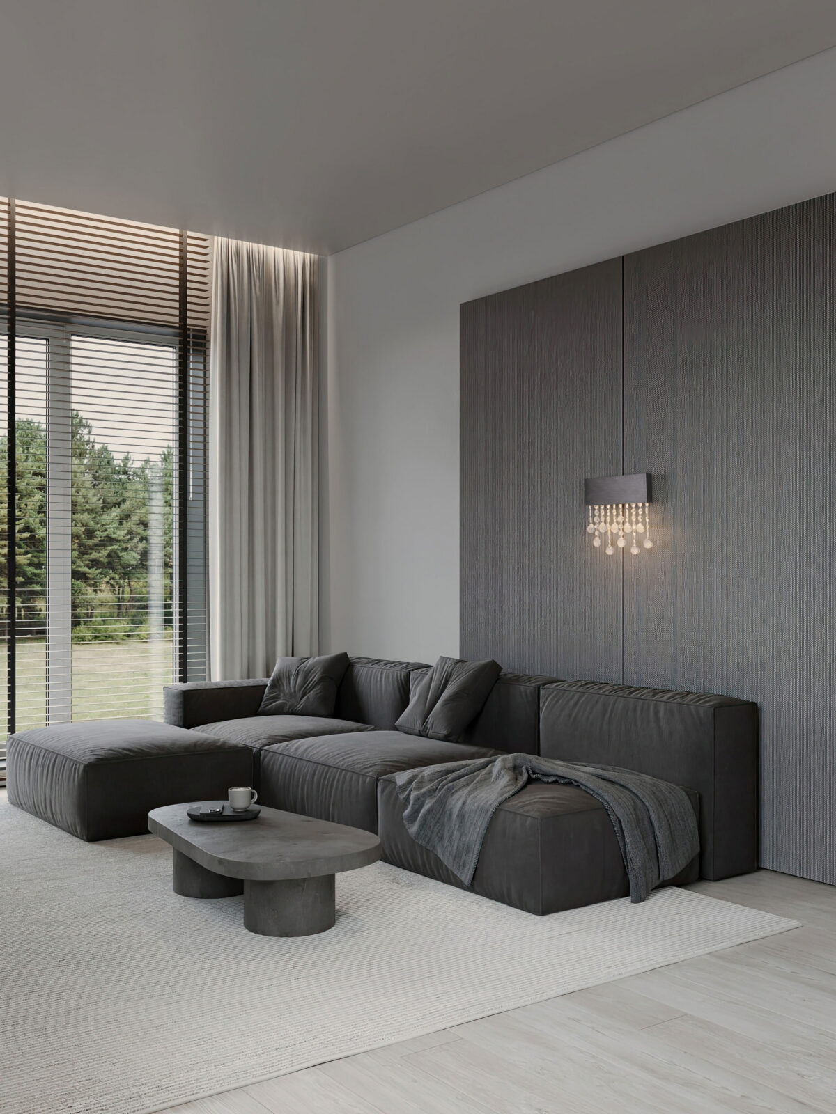 Аплик Nova Luce CRISTA 9130649 сребърен