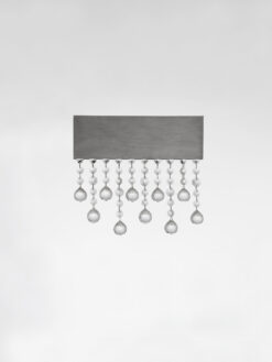 Аплик Nova Luce CRISTA 9130649 сребърен детайл 2