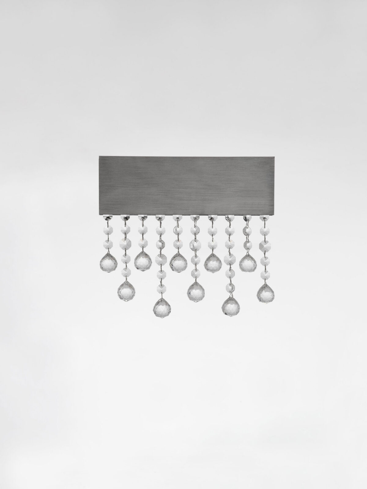 Аплик Nova Luce CRISTA 9130649 сребърен детайл 2