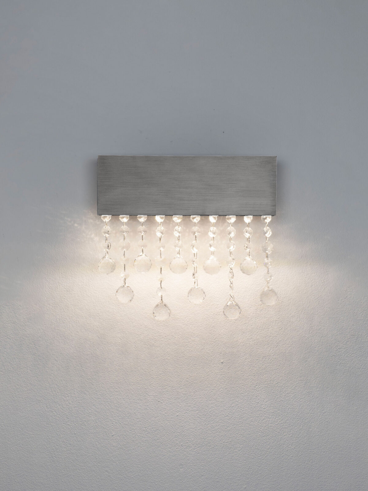 Аплик Nova Luce CRISTA 9130649 сребърен детайл 3