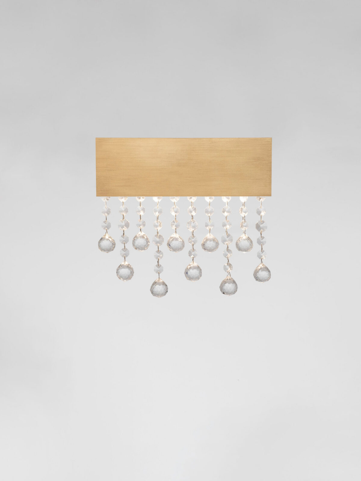 Аплик Nova Luce CRISTA 9130650 златист детайл 3
