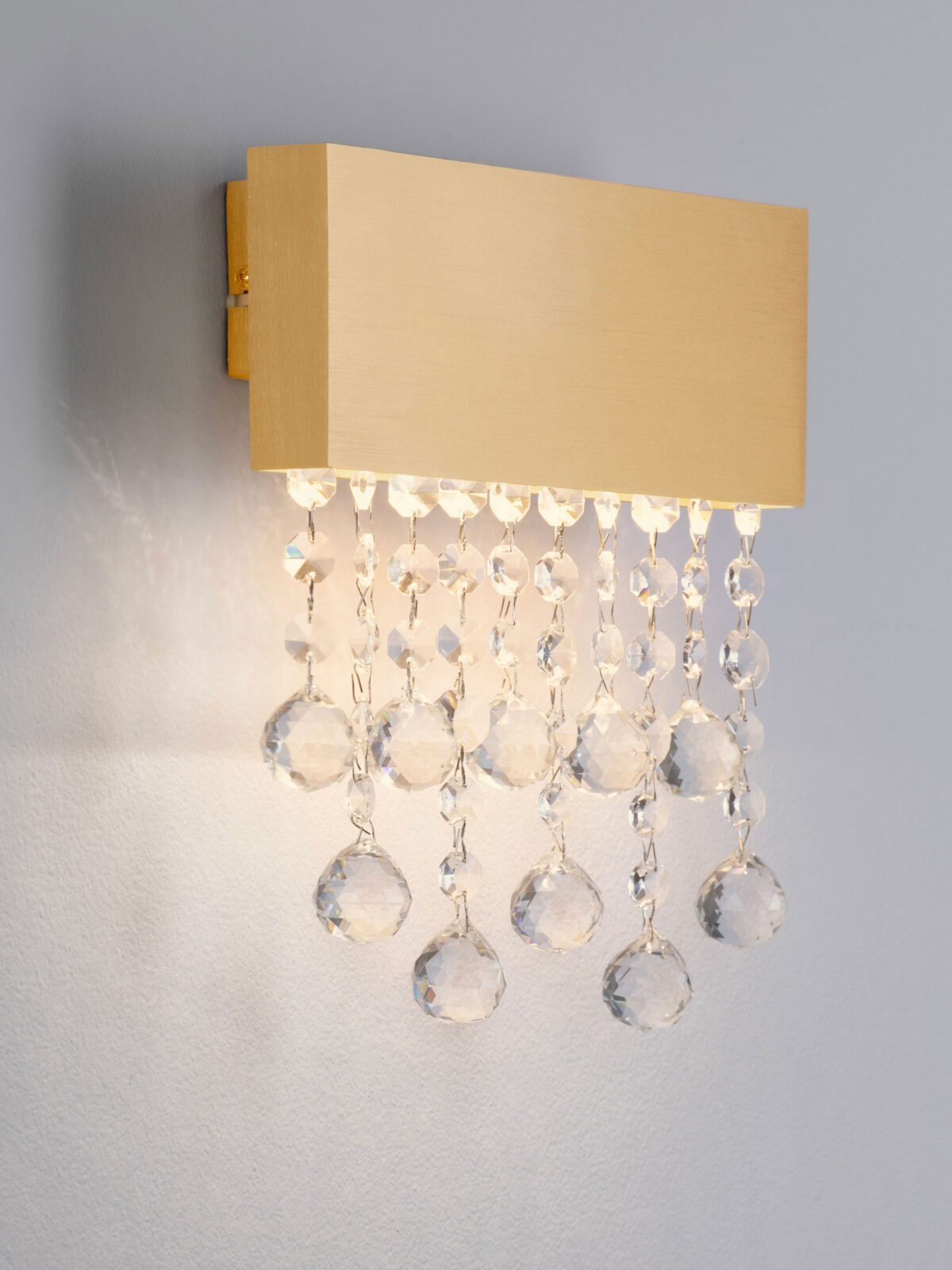 Аплик Nova Luce CRISTA 9130650 златист детайл 4