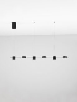 Полилей Nova Luce RIAZ 9130651 черен детайл 2