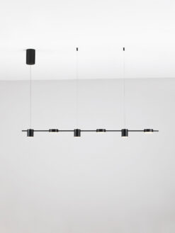 Полилей Nova Luce RIAZ 9130651 черен детайл 3