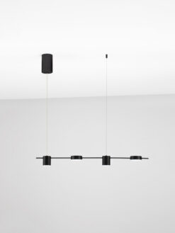 Полилей Nova Luce RIAZ 9130652 черен детайл 2