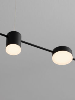 Полилей Nova Luce RIAZ 9130652 черен детайл 4