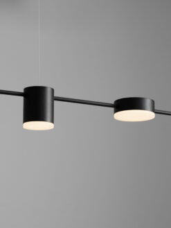Полилей Nova Luce RIAZ 9130652 черен детайл 5