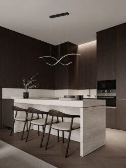 Полилей Nova Luce BRIO 9130653 черен