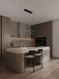 Полилей Nova Luce BRIO 9130654 черен