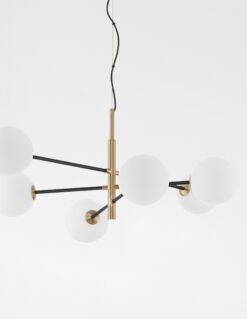 Полилей Nova Luce VITRA 9143306 черен