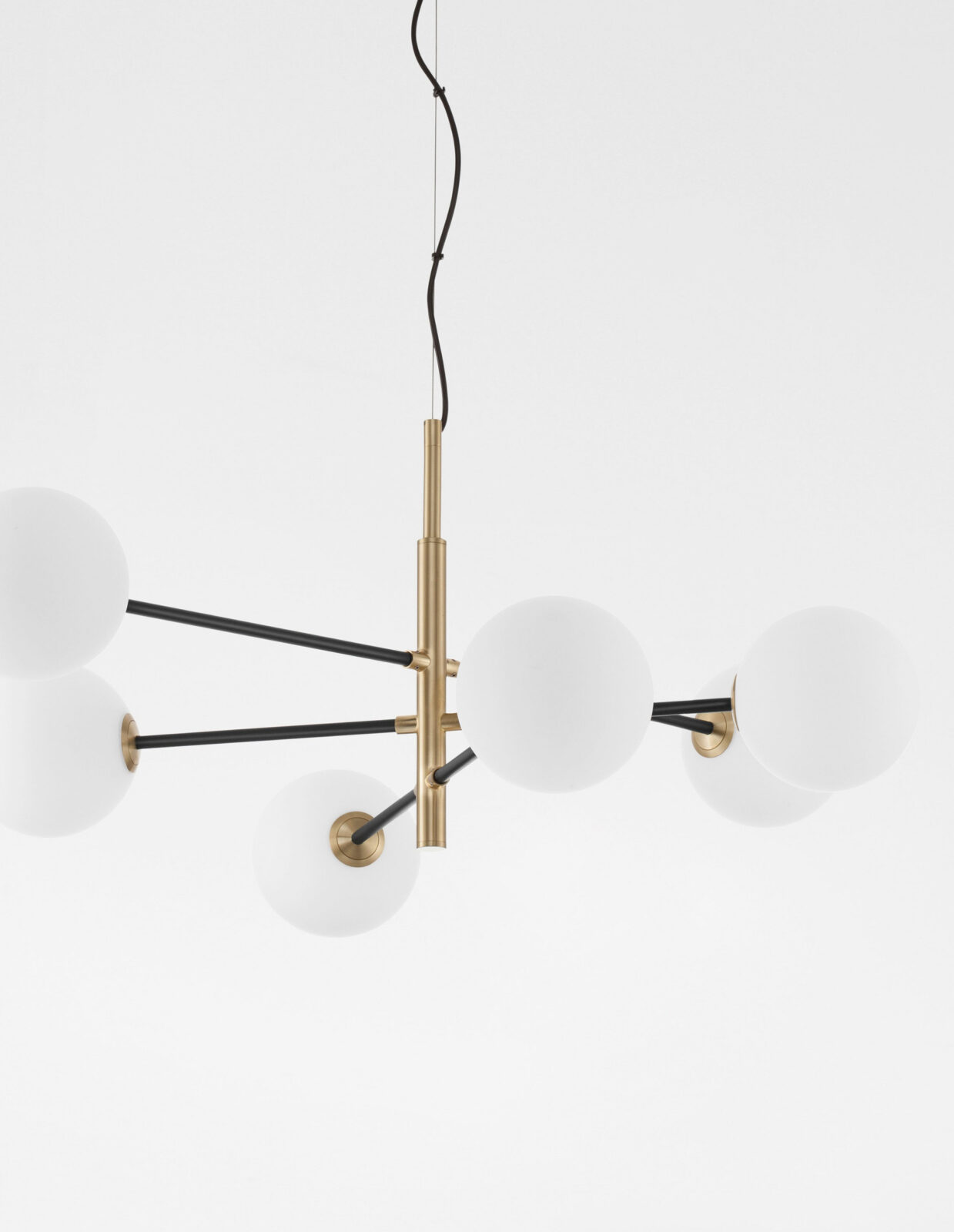 Полилей Nova Luce VITRA 9143306 черен