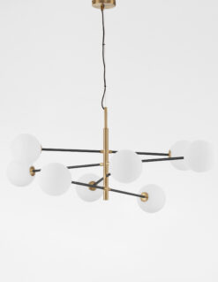 Полилей Nova Luce VITRA 9143308 черен детайл 2