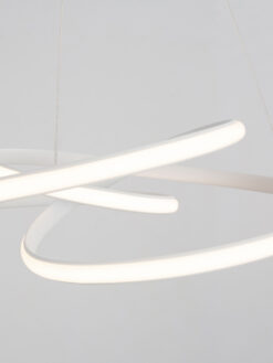 Полилей Nova Luce MENTON 9147111 бял детайл 5