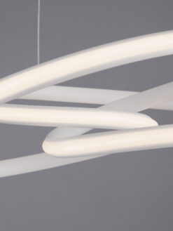 Полилей Nova Luce MENTON 9147111 бял детайл 6