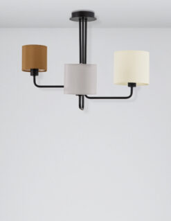 Полилей Nova Luce BITONTO 9151403 сив детайл 2