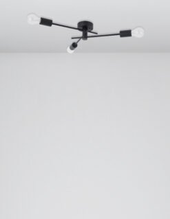 Спот Nova Luce GRANSO 9156303 черен детайл 2
