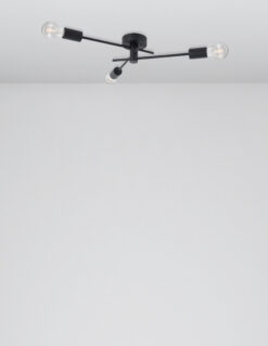 Спот Nova Luce GRANSO 9156303 черен детайл 3