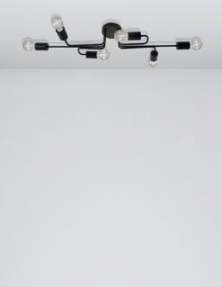 Спот Nova Luce GRANSO 9156306 черен детайл 2