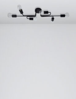 Спот Nova Luce GRANSO 9156306 черен детайл 3