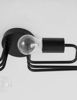 Спот Nova Luce GRANSO 9156306 черен детайл 5