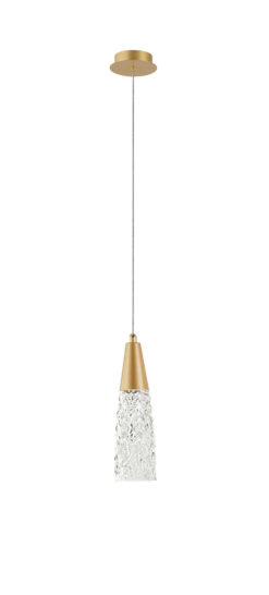 Пендел Nova Luce KOVAC 9160191 златист в интериор