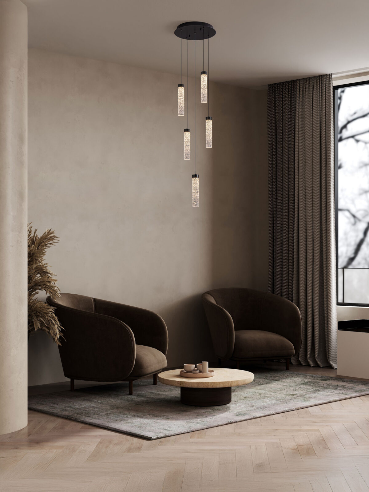 Пендел Nova Luce ZELON 9160201 черен