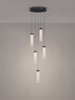 Пендел Nova Luce ZELON 9160201 черен детайл 3