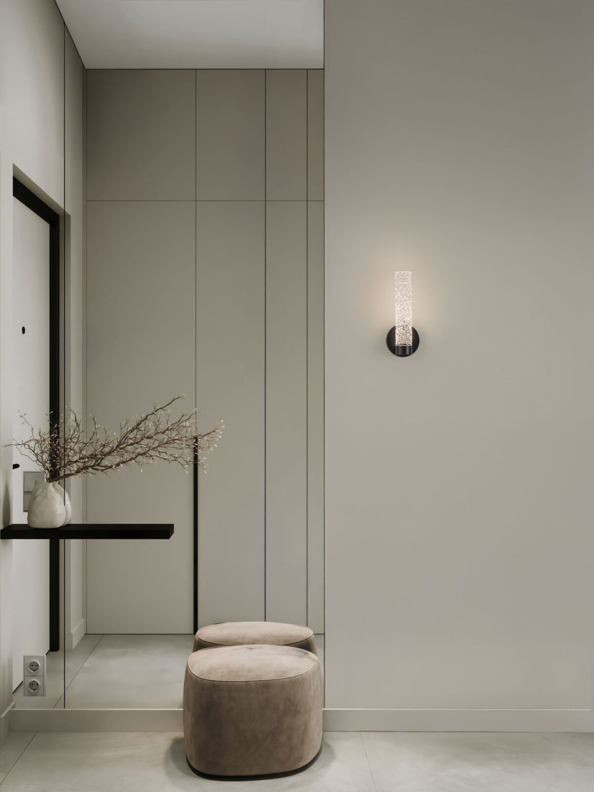 Аплик Nova Luce ZELON 9160203 черен