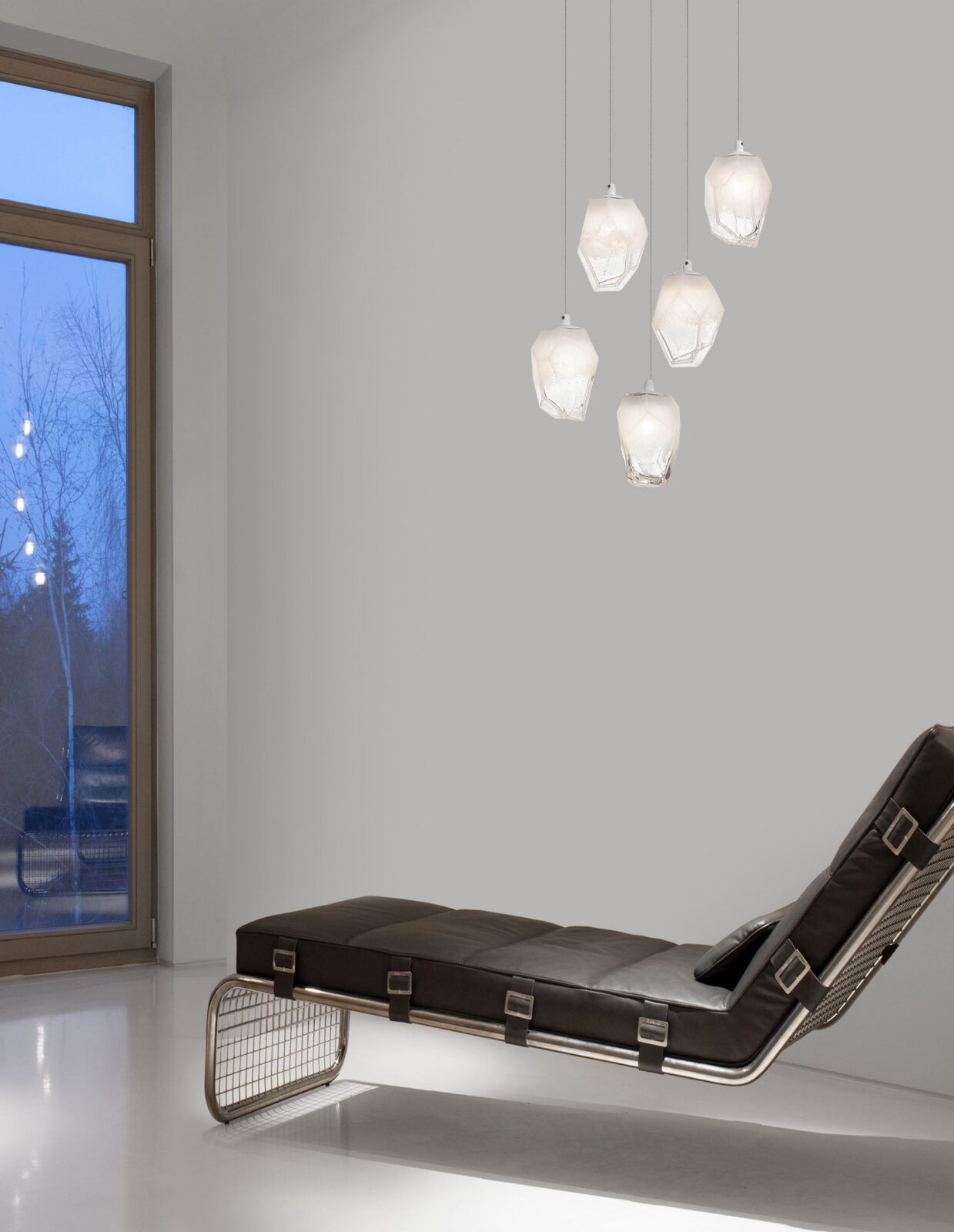 Полилей Nova Luce ICE 9160235 бял