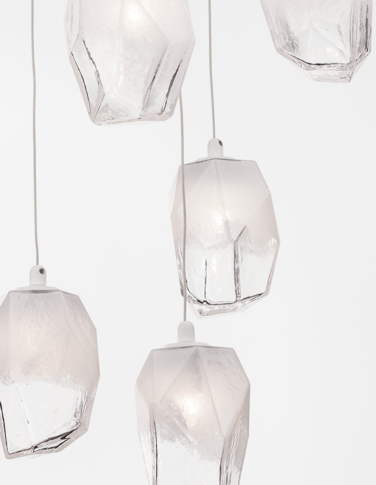 Полилей Nova Luce ICE 9160235 бял детайл 4
